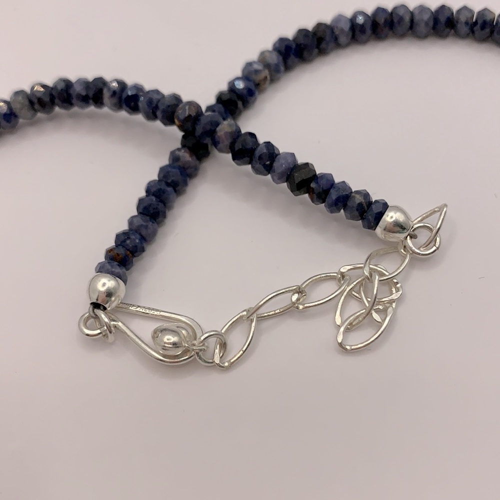 Jay King Graduated Blue Sapphire Necklace
